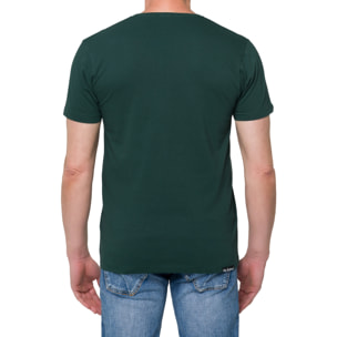 T-shirt TWISTER 100% cotone verde