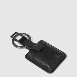 Piquadro Carabiner keychain with CONNEQU