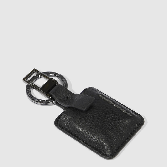 Piquadro Carabiner keychain with CONNEQU