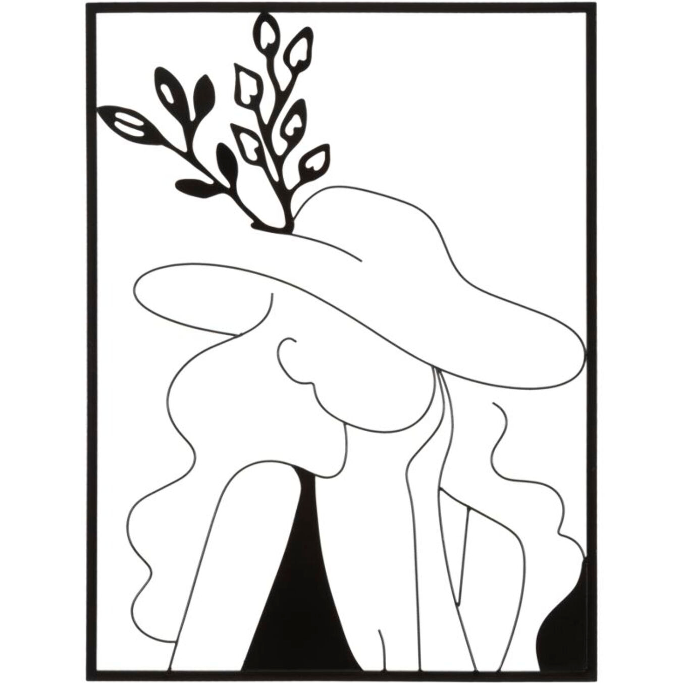 PANNELLO IN FERRO ELEGANT -A- CM 60X1X80