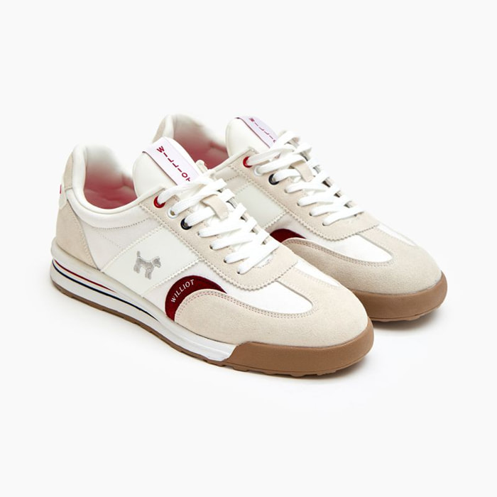 Sneakers - cuero - blanco