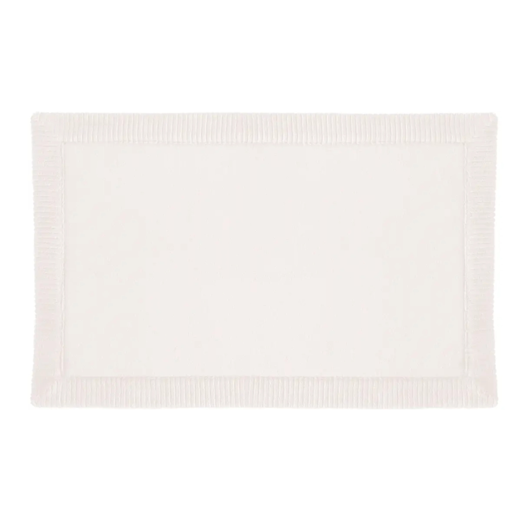 Tapis de bain 80x50 cm Blanc Modern Color