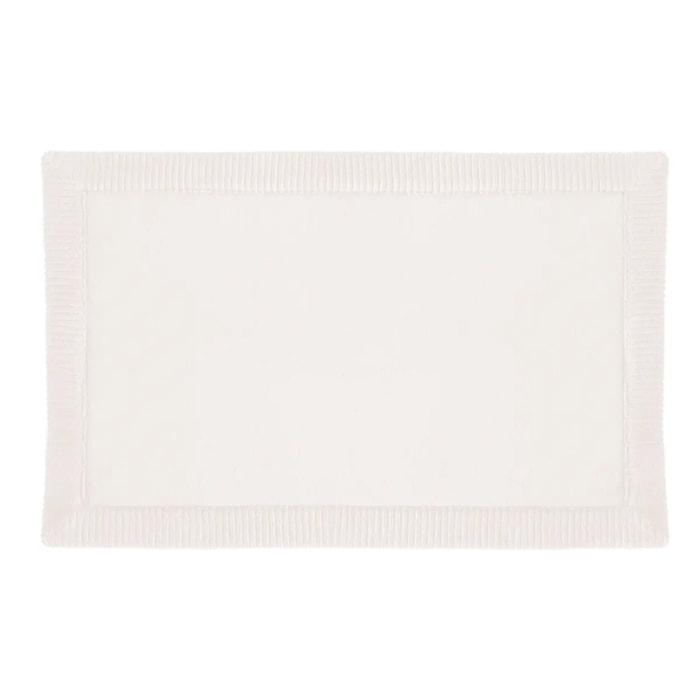 Tapis de bain 80x50 cm Blanc Modern Color