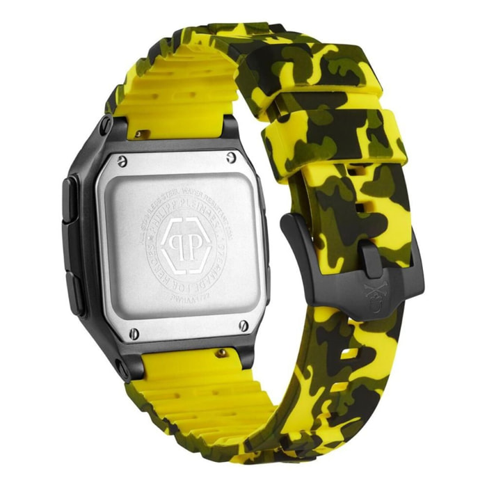 Reloj Philipp Plein PWHAA1722 Hombre Digital Cuarzo con Correa de Silicona
