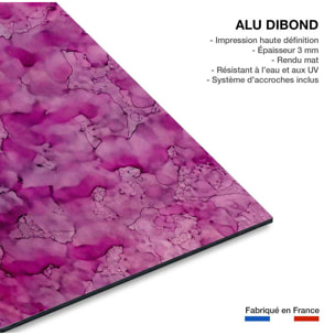 Tableau fuchsia Tableau alu Dibond