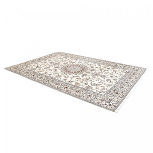 Tapis d'orient, motif oriental, noué main, laine et soie, ZIDO