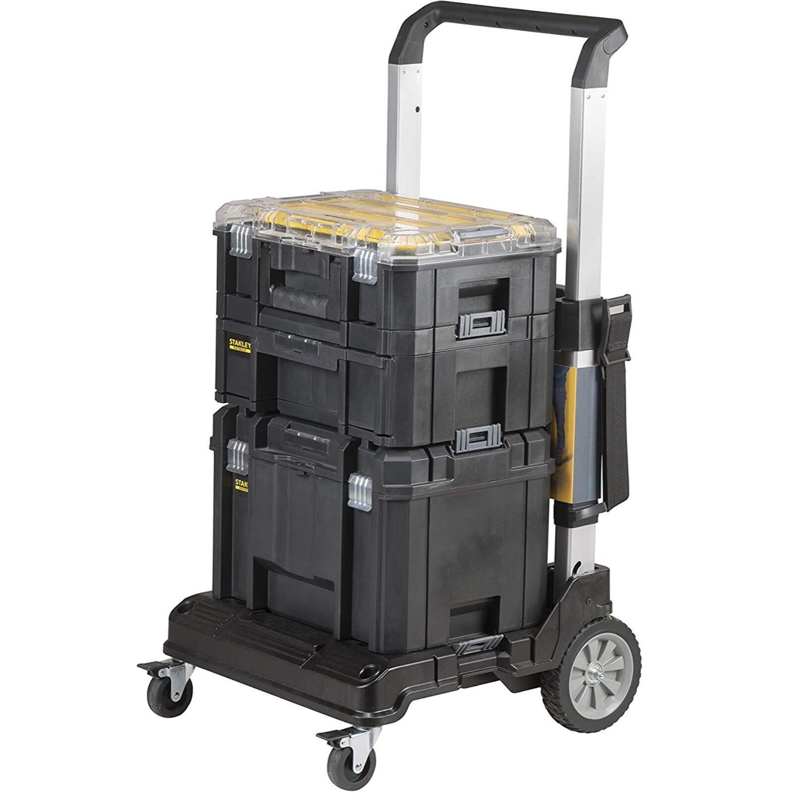 Trolley Tstak/PRO-STACK Gamme FATMAX, poignée Télescopique