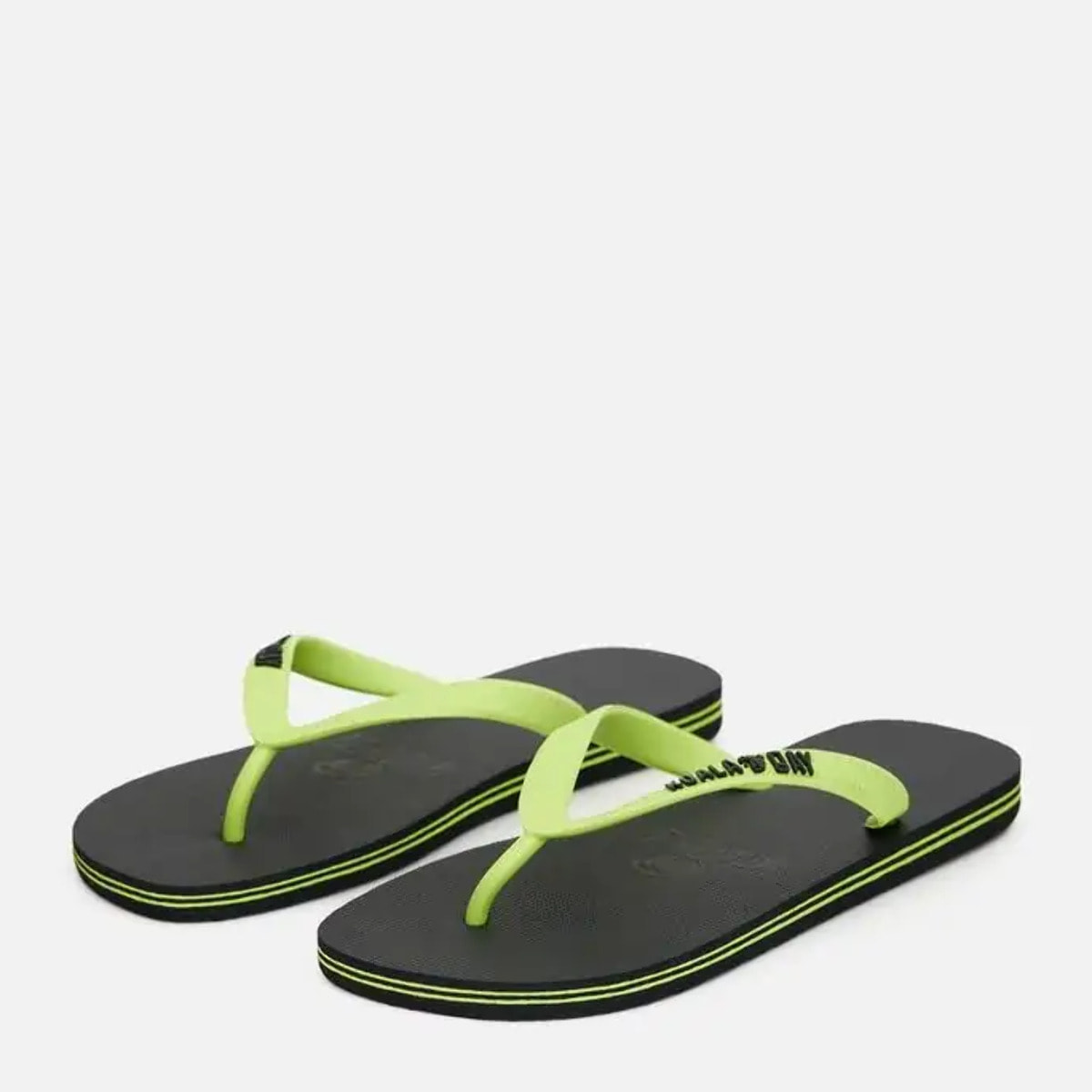 Chancla Dedo Verde Flúor - Mundaka