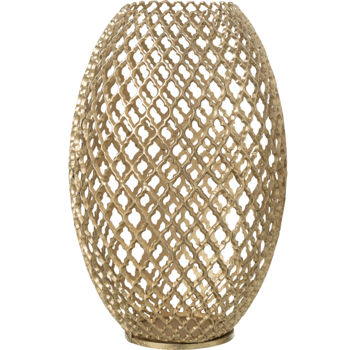 J-Line vase - aluminium - or - large