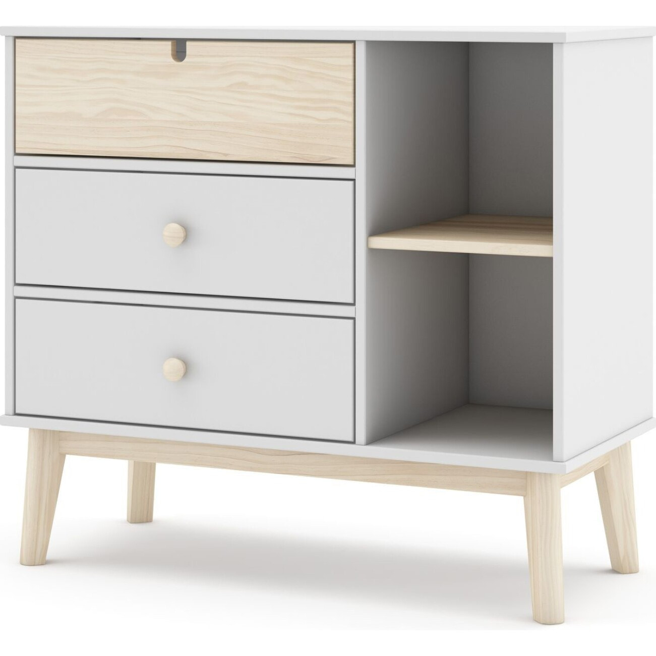 Commode enfant 3 tiroirs en bois - LUCY