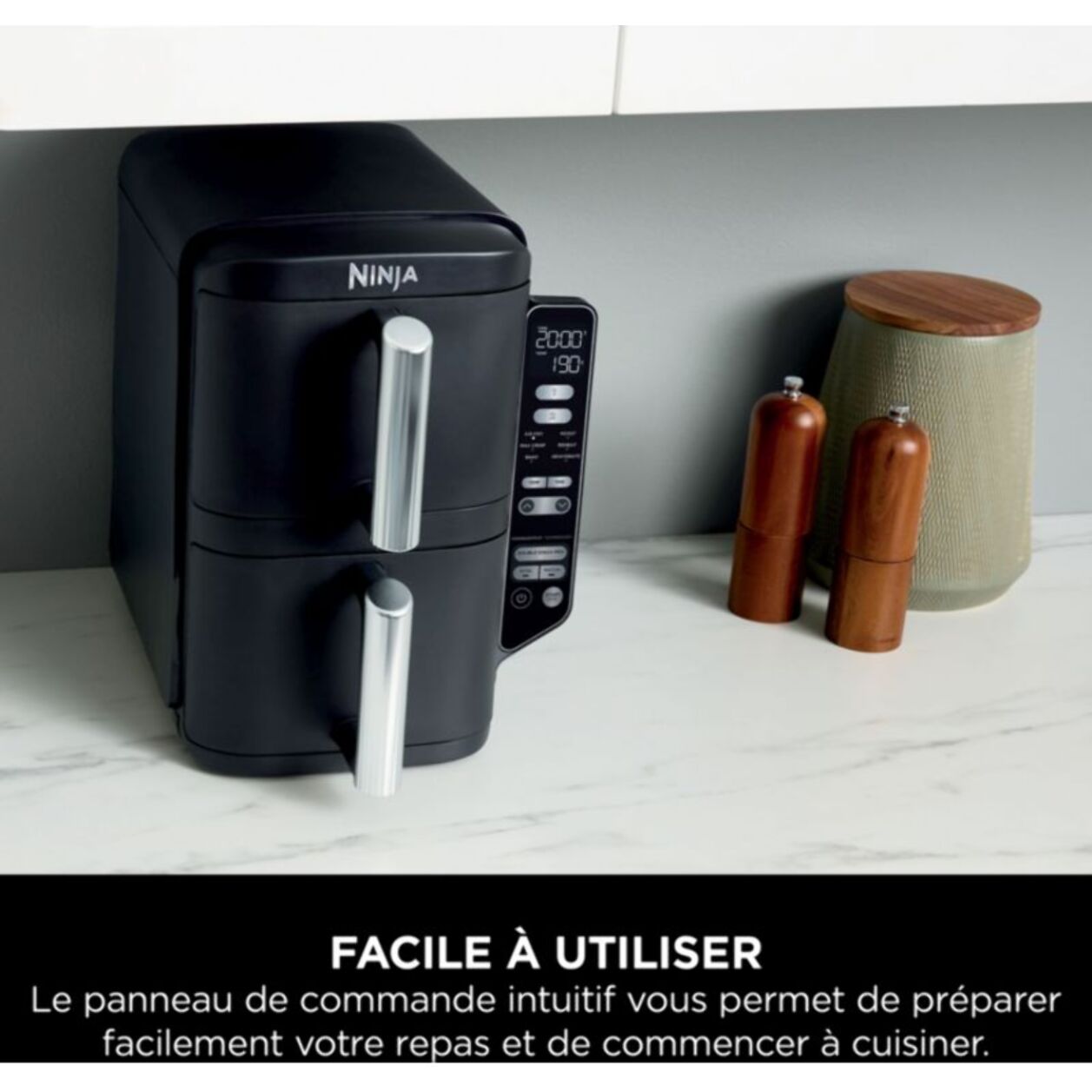 Friteuse sans huile NINJA Double Stack 7,6 L SL300EU