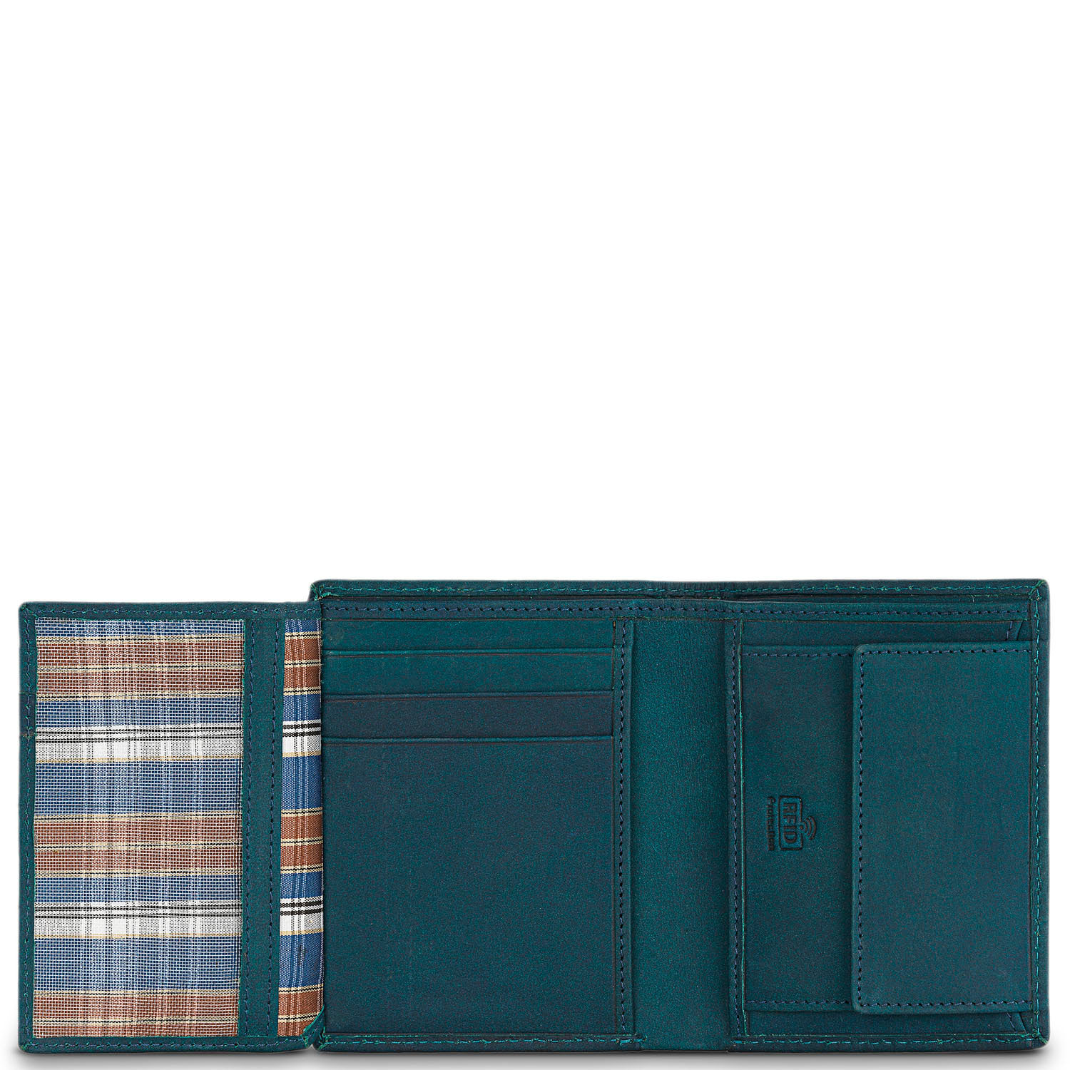 Cartera Hombre Piel Skpat Vintage Azul