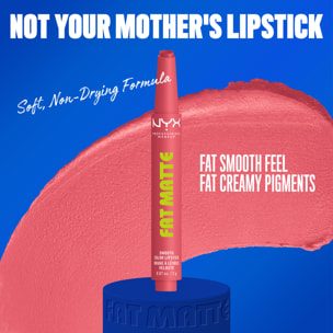 NYX Professional Makeup Fat Matte Rouge à Lèvres Mat Crémeux Pink Puff