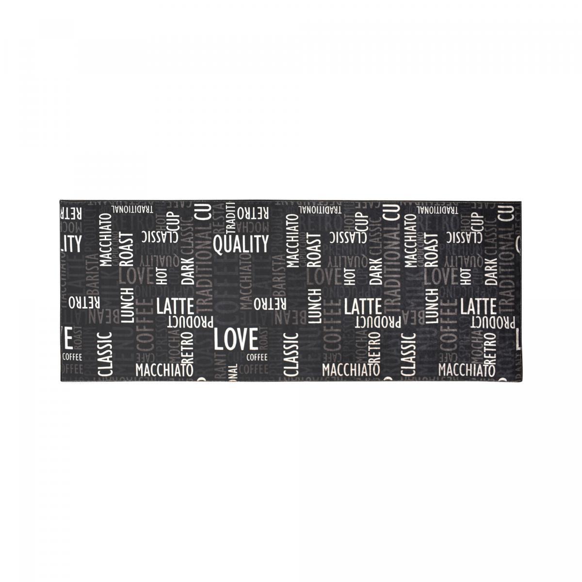 Tapis cuisine - Lavable en machine - LOVE CAFE