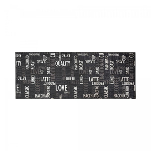 Tapis cuisine - Lavable en machine - LOVE CAFE