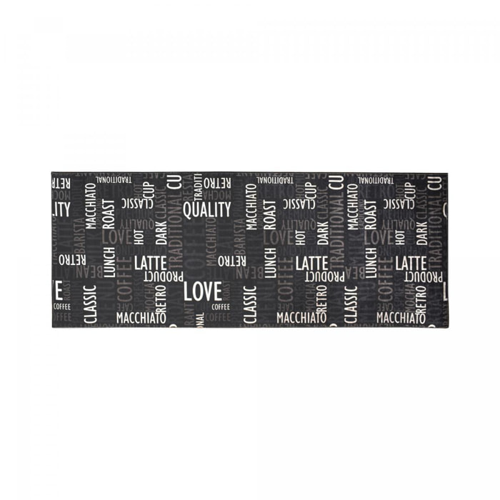 Tapis cuisine - Lavable en machine - LOVE CAFE