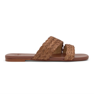 Sandalia plana slip-on Paz 2cm