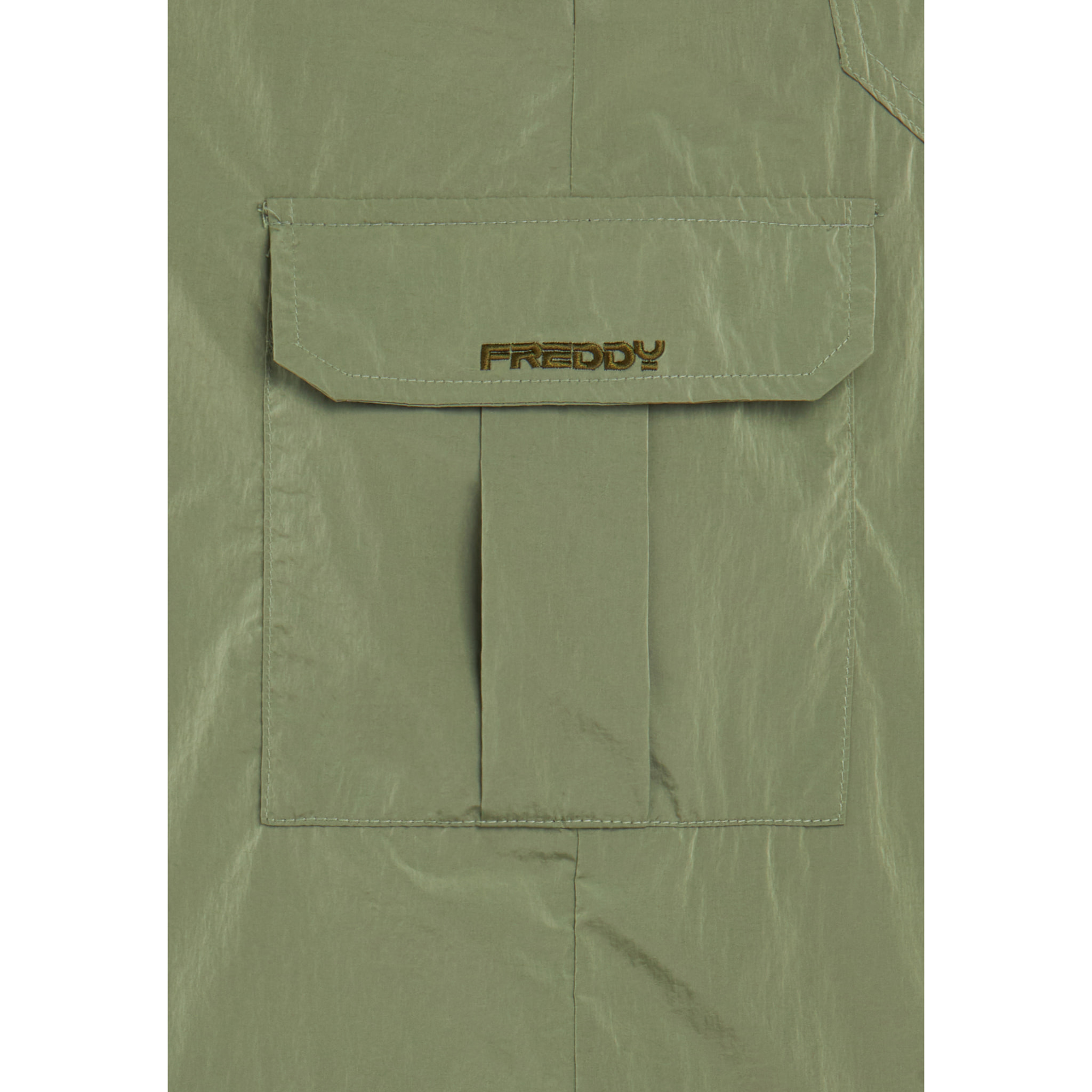 Pantaloni Cargo carrot fit in nylon navetta