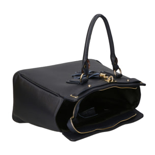 Borsa a mano da Donna Elena in Vera Pelle Made in Italy 28x37x18 cm