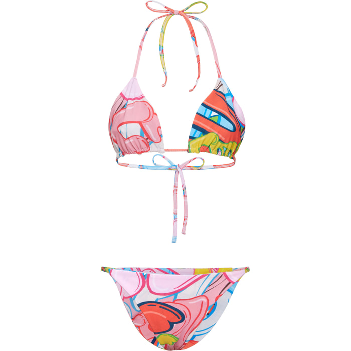 PHILIPP PLEIN Bikini BOMBING GRAFFITI