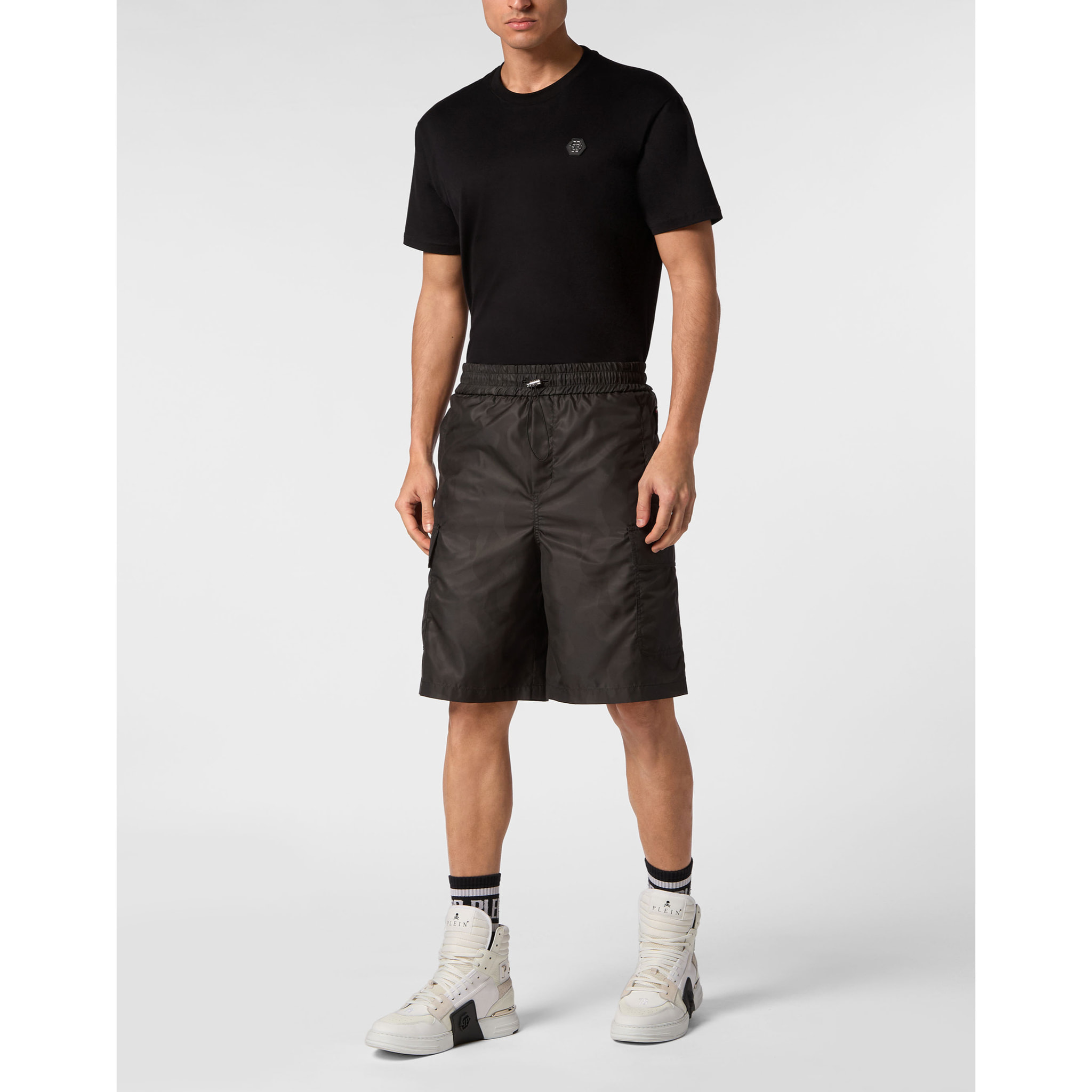 PHILIPP PLEIN Pantalones cortos CAMOUFLAGE