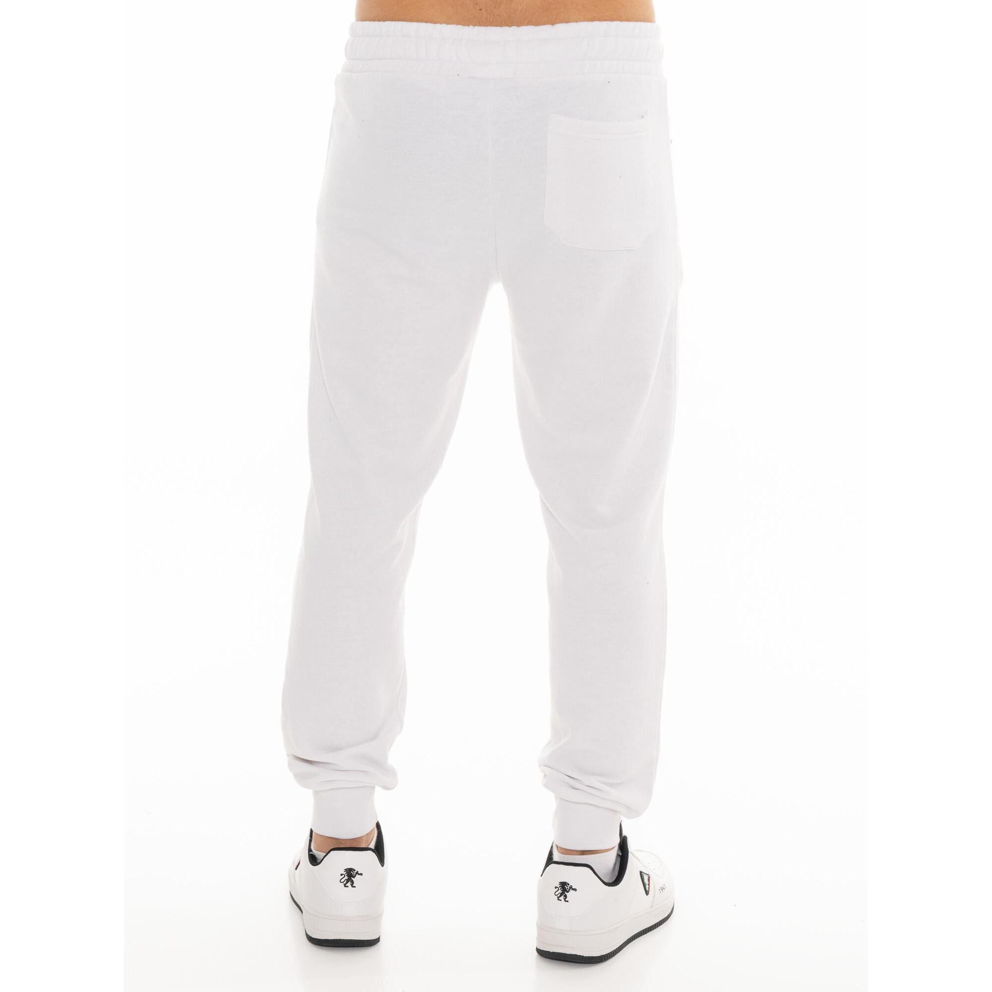 Pantalón deportivo de hombre Leone B&W con bolsillos con cremallera