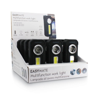 12 Lampes de poche multifonctions pour travail mains libres - Easymate