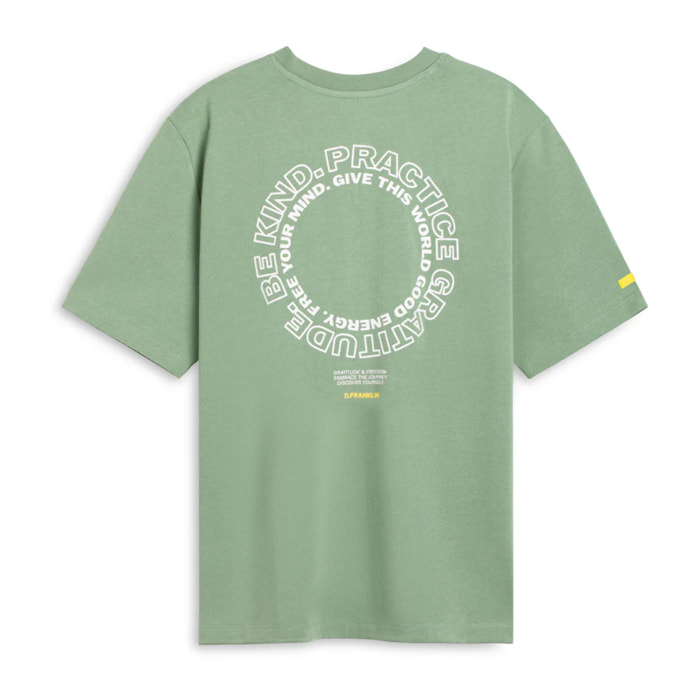 Camiseta D.Franklin Be Kind Verde