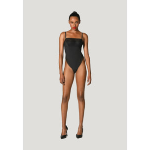 Body Sheer Opaque Romantic Net Bodysuit