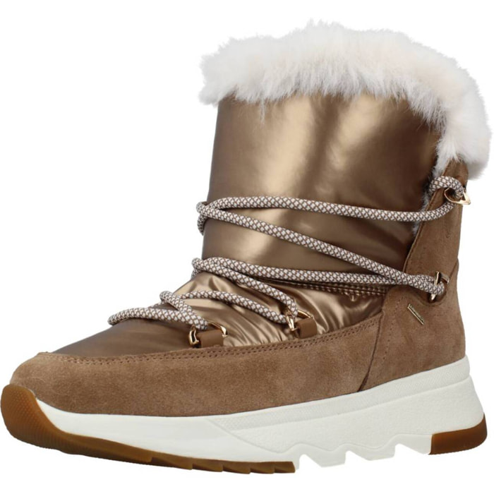 Botines Mujer de la marca GEOX  modelo D FALENA B ABX MARRON CLARO