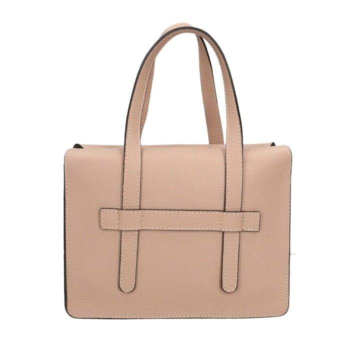 Borsa a mano da donna - Modello Cielia - Vera pelle - 20.0 x 25.0 x 8.0 cm