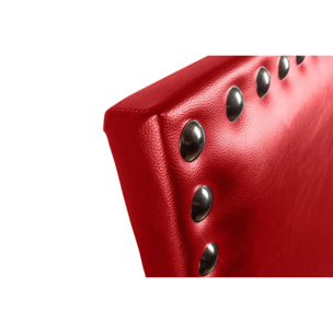 Cabecero Lirio Polipiel Rojo 115