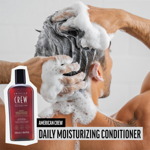 AMERICAN CREW Kit Daily Moisturizing Shampoo 250ml + Conditioner 250ml