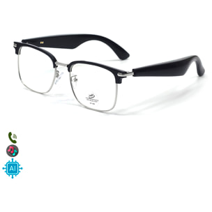 Gafas AI GY-600, traducción de +100 idiomas, asistente inteligente y reproducción de música.