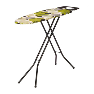 Tabla de planchar plegable. Diseño puntos. Área de planchado 30x105 cm