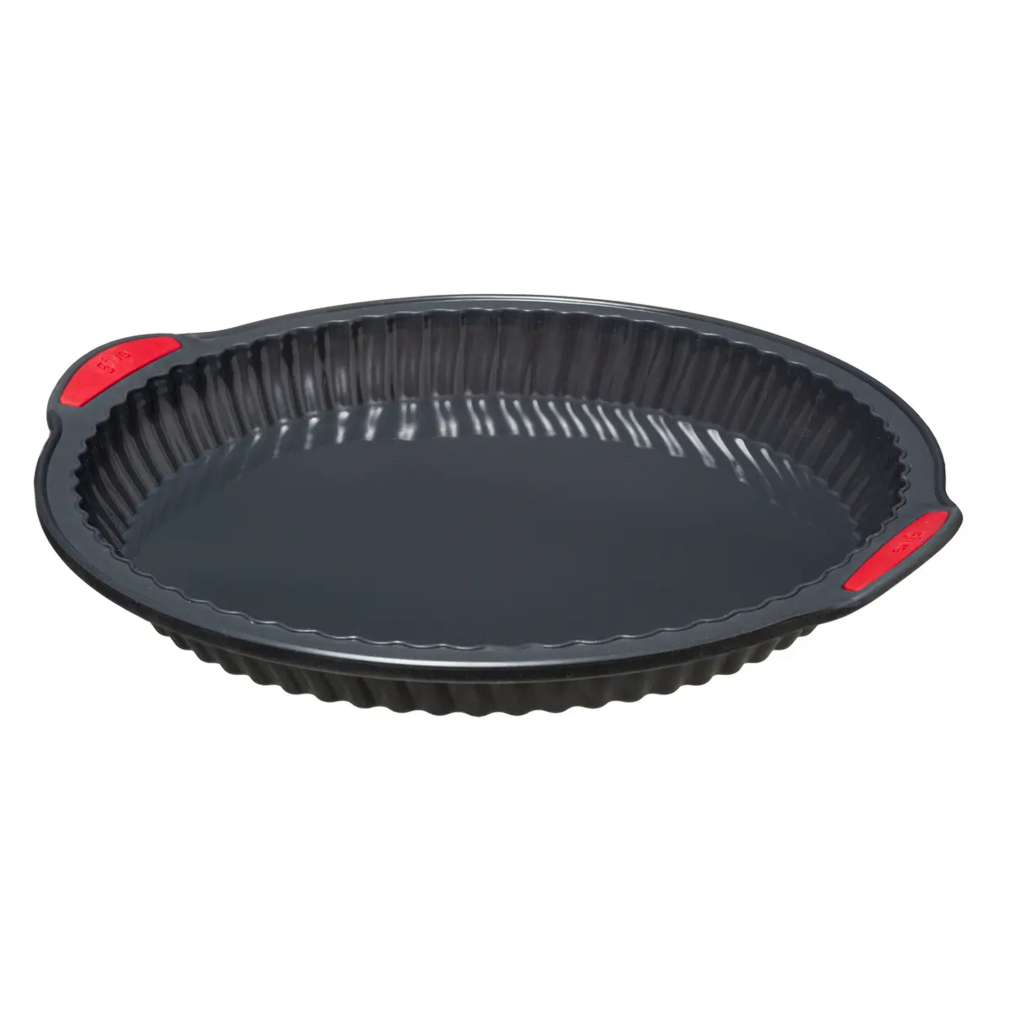 Moule à tarte 26cm silicone- Noirrouge Silitop