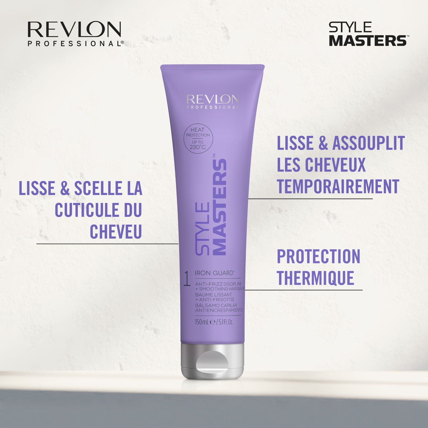 Style Masters™ Smooth Control Iron Guard - Baume Lissant Anti-frisottis 150 ml
