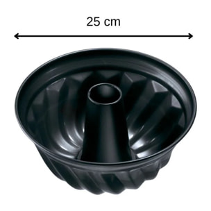 Moule à kouglof 25 cm Zenker Black Metallic