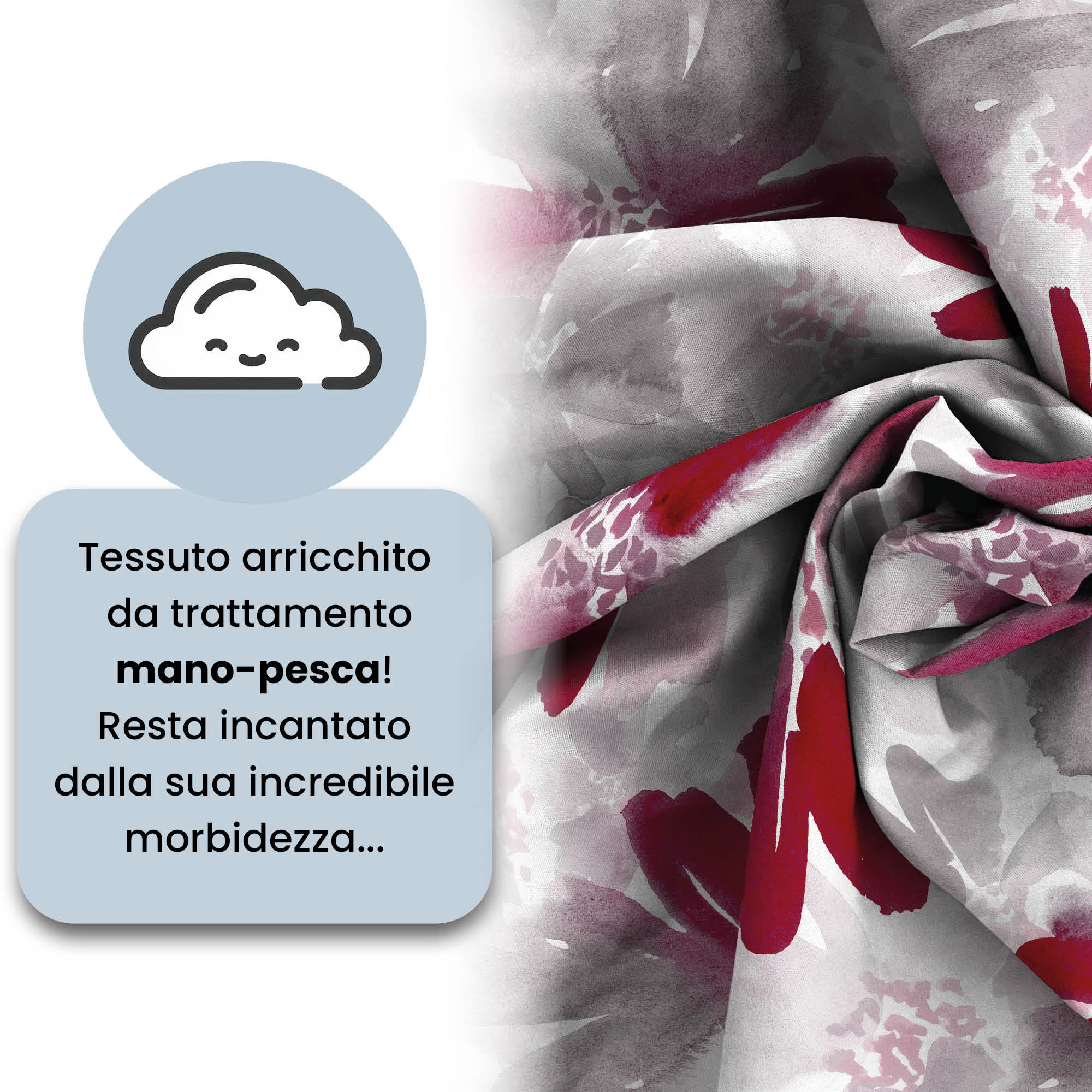 COPRIPIUMINO FASHION, 100% Microfibra, No Stiro - PASSION