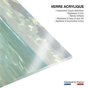 Tableau les falaises de trouville par gustave caillebotte  Tableau plexiglas