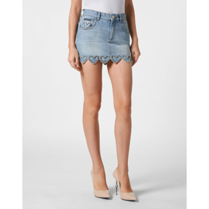 PHILIPP PLEIN Mini Skirt HEART