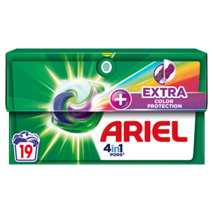 4x19 Pods+ Complete Fiber Protection, Lessive En Capsules Ariel