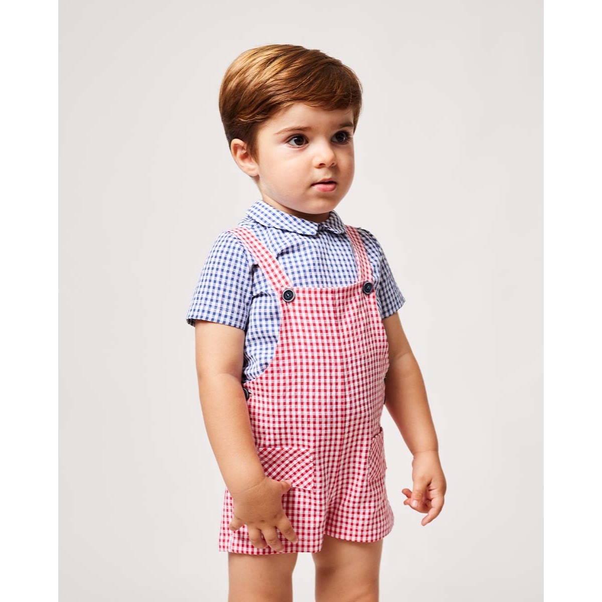 CAMISA VICHY AZUL MARINO