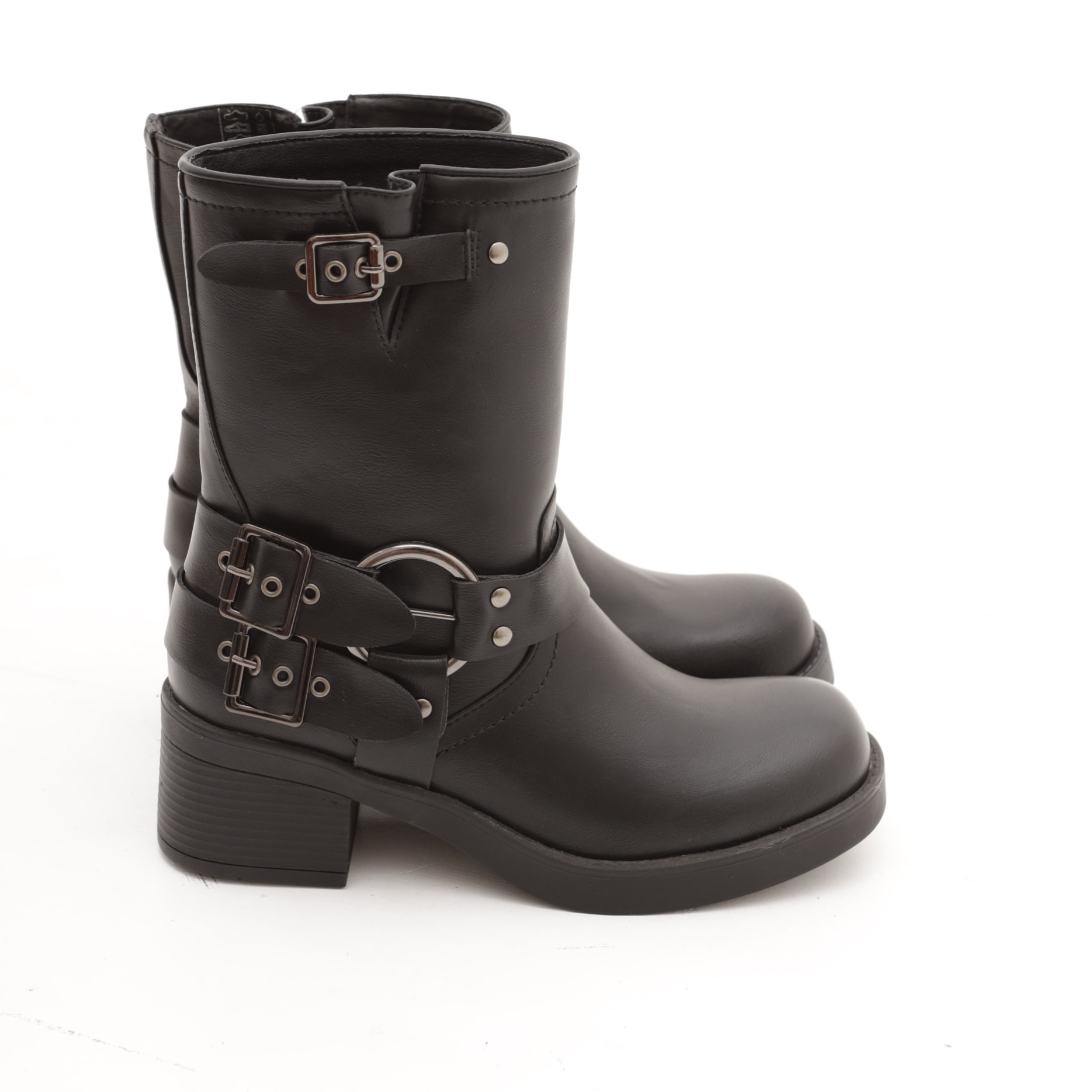 BIKER TACCO CHOCOLA' NERO