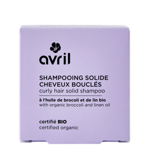 A l'Huile de Brocoli et de Lin - Shampooing Solide Cheveux Bouclés 60 g