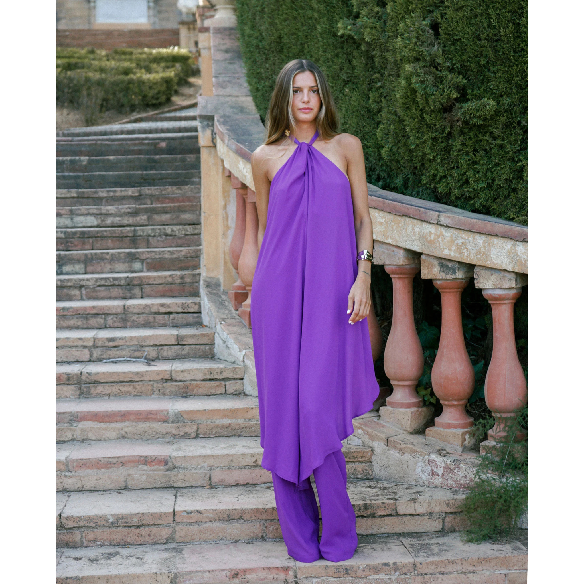 Pantalón de mujer campana