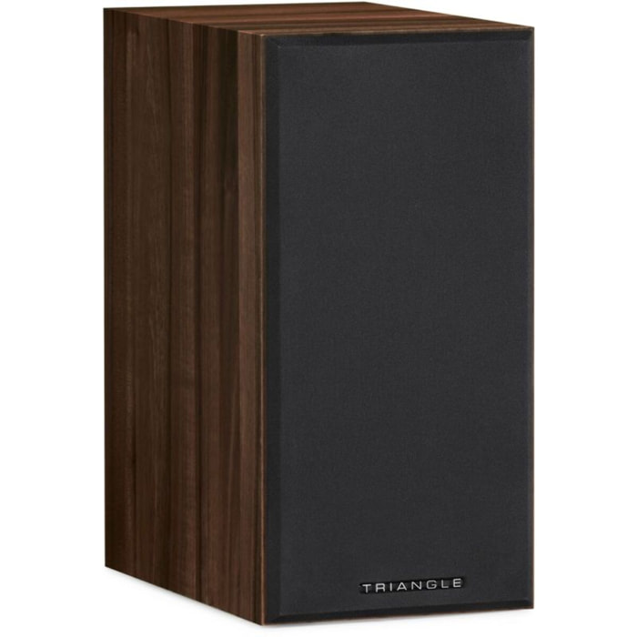Enceinte bibliothèque TRIANGLE COMETE EZ Chataigner x2
