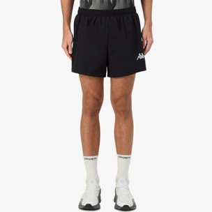 Kappa - Pantaloni Corti Uomo Nero - Kombat Run Festo
