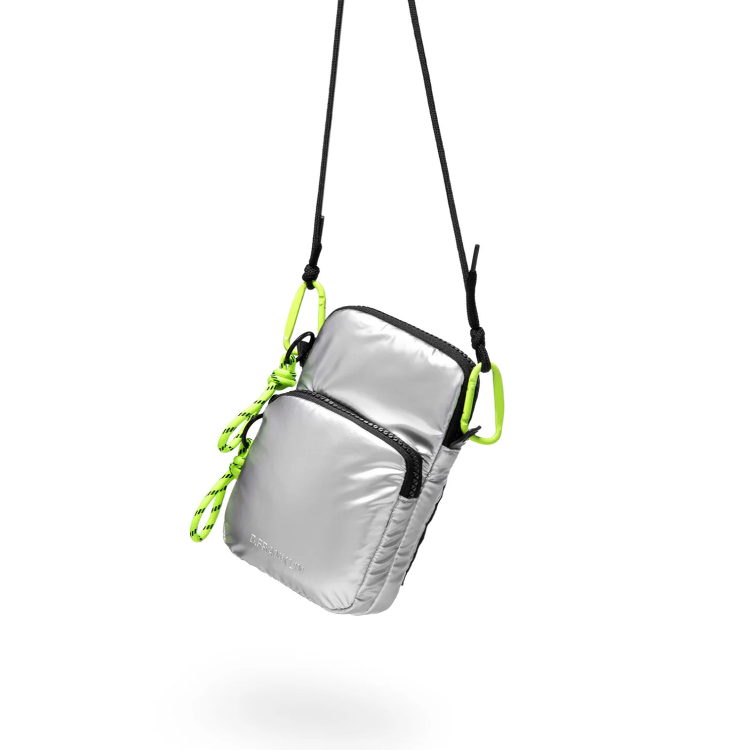 Bolso Porta Móviles Bomb Mini Bag en Plata D.Franklin