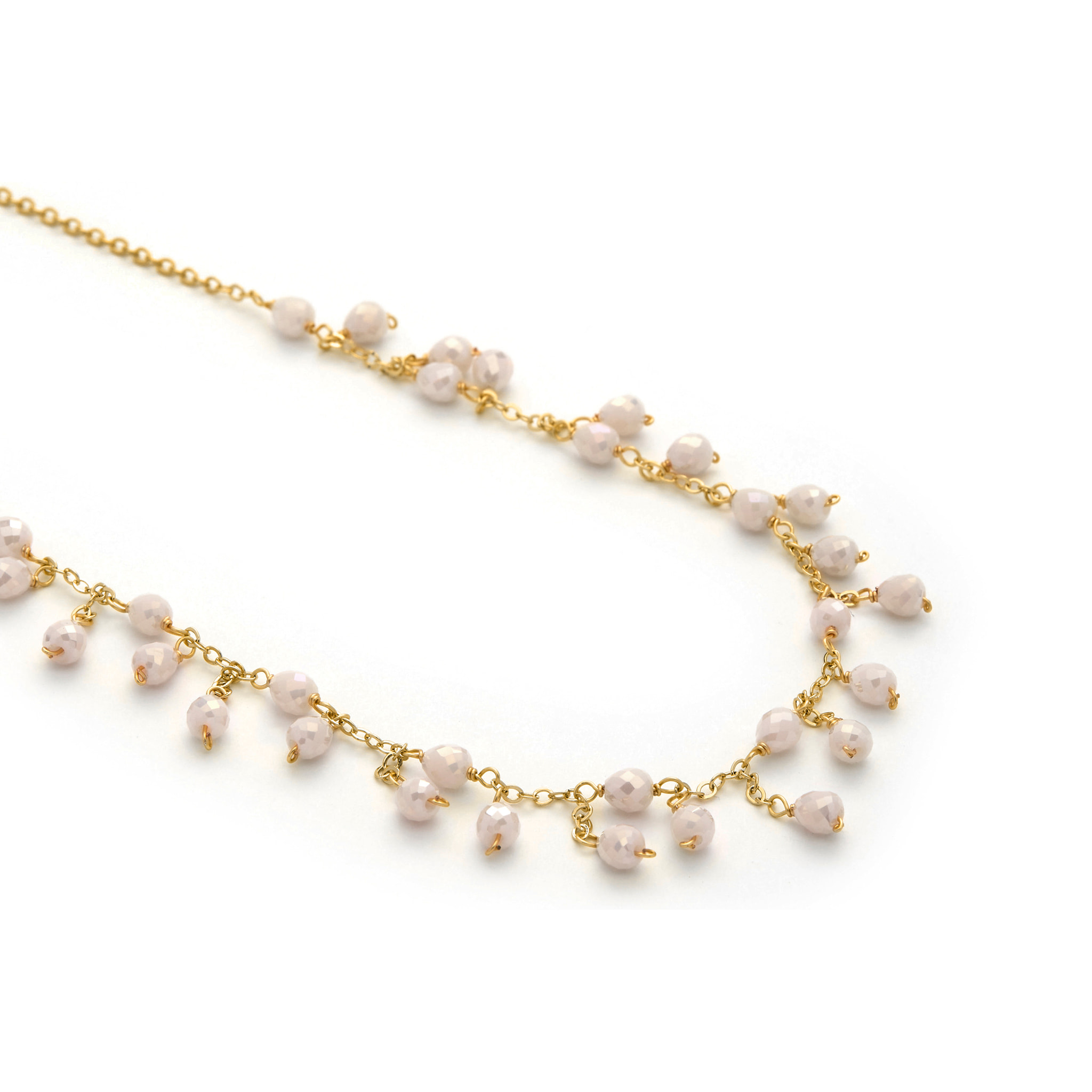 Collar Fyre acabado oro amarillo 18k